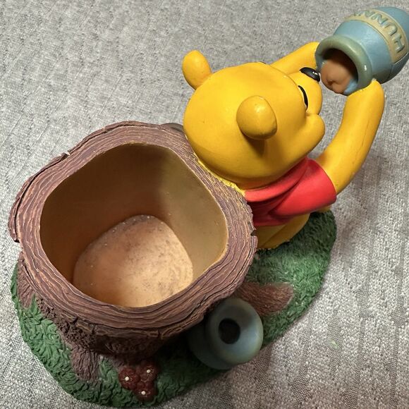 Disney Winnie the Pooh Honey Pot  Pencil/ Pen /Paperclip Resin Office Holder - Picture 5 of 7